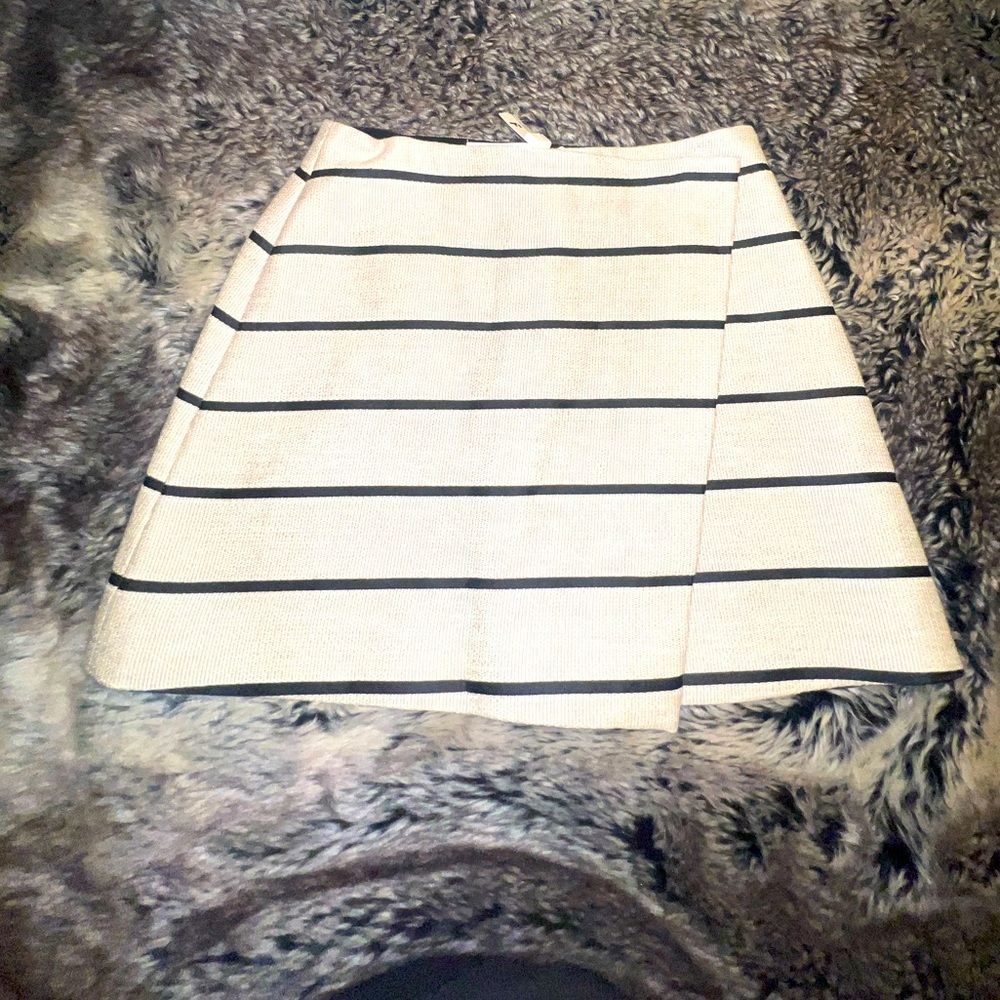 MSGM Beige and black stripes IT44, 12 us